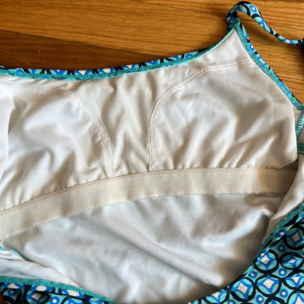 Bule pattern bathing suit - Picture 6 of 6